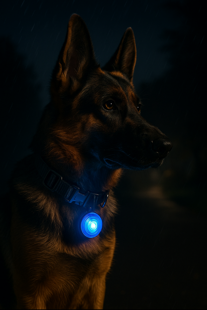 🔥 LED Dog Collar Safety Light — Keep Your Dog Seen, Safe, and Protected Every Night